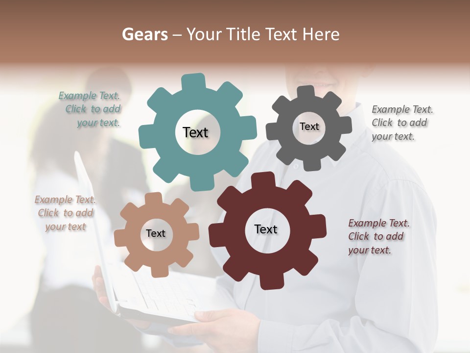 Browsing Background Formal PowerPoint Template