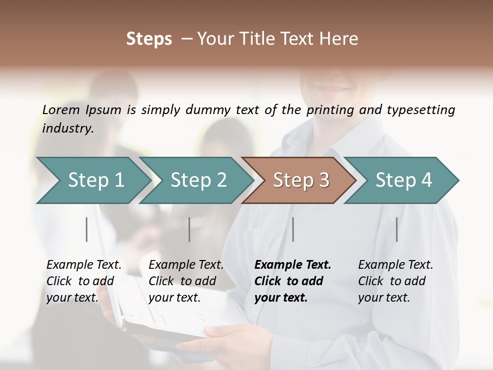 Browsing Background Formal PowerPoint Template