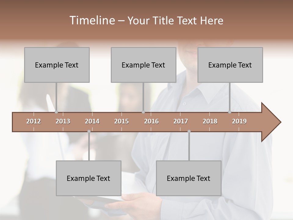 Browsing Background Formal PowerPoint Template