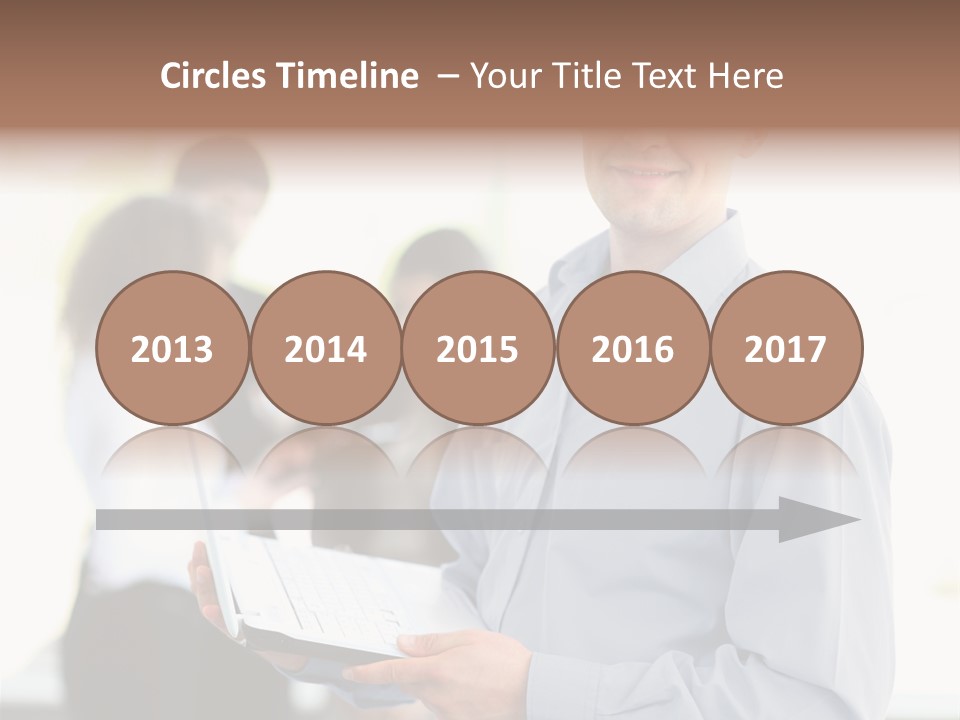 Browsing Background Formal PowerPoint Template