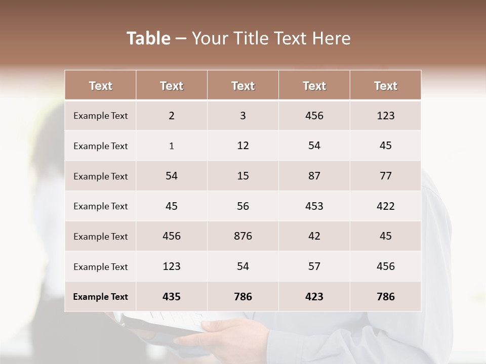 Browsing Background Formal PowerPoint Template