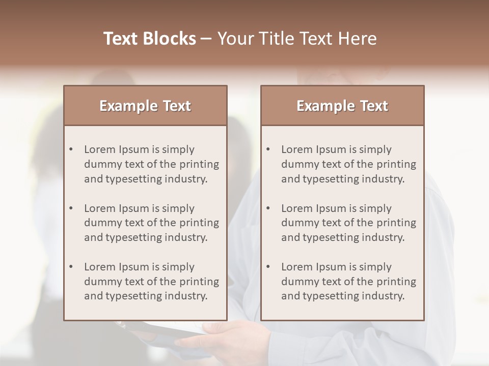 Browsing Background Formal PowerPoint Template
