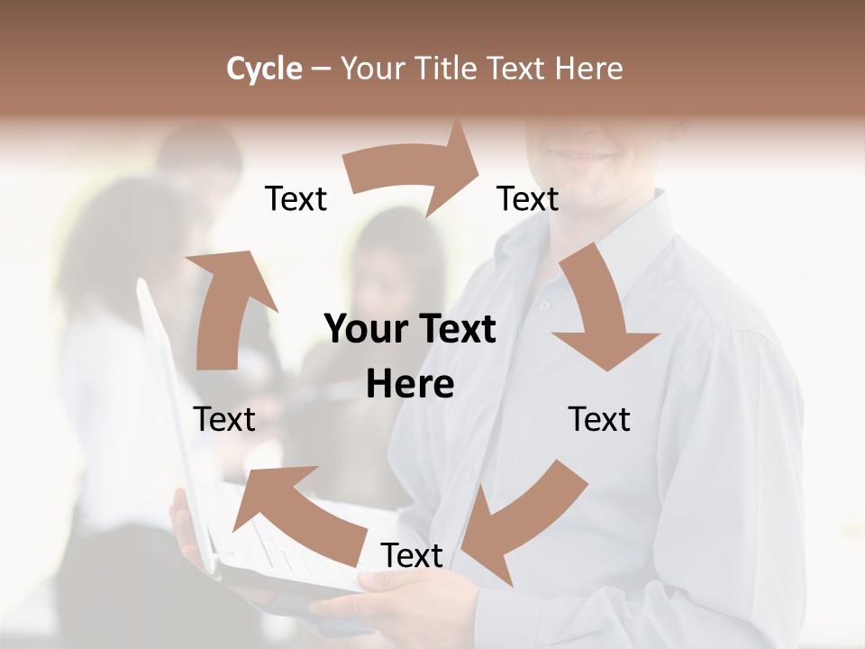 Browsing Background Formal PowerPoint Template
