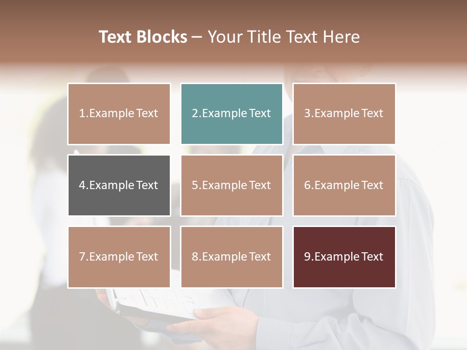 Browsing Background Formal PowerPoint Template