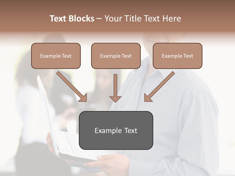 Browsing Background Formal PowerPoint Template