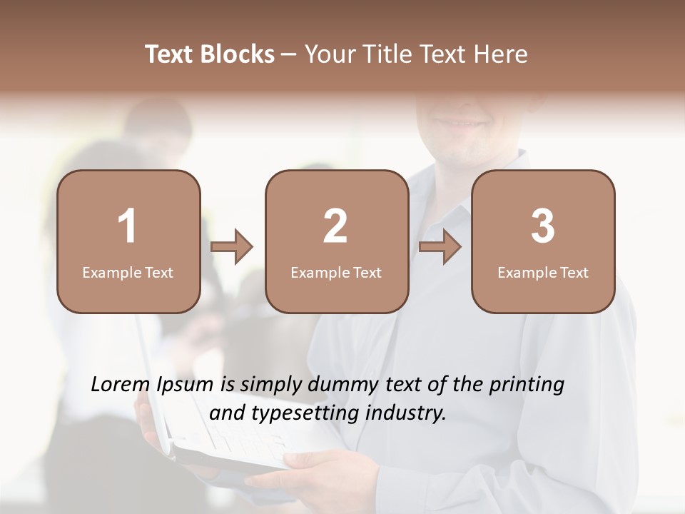 Browsing Background Formal PowerPoint Template
