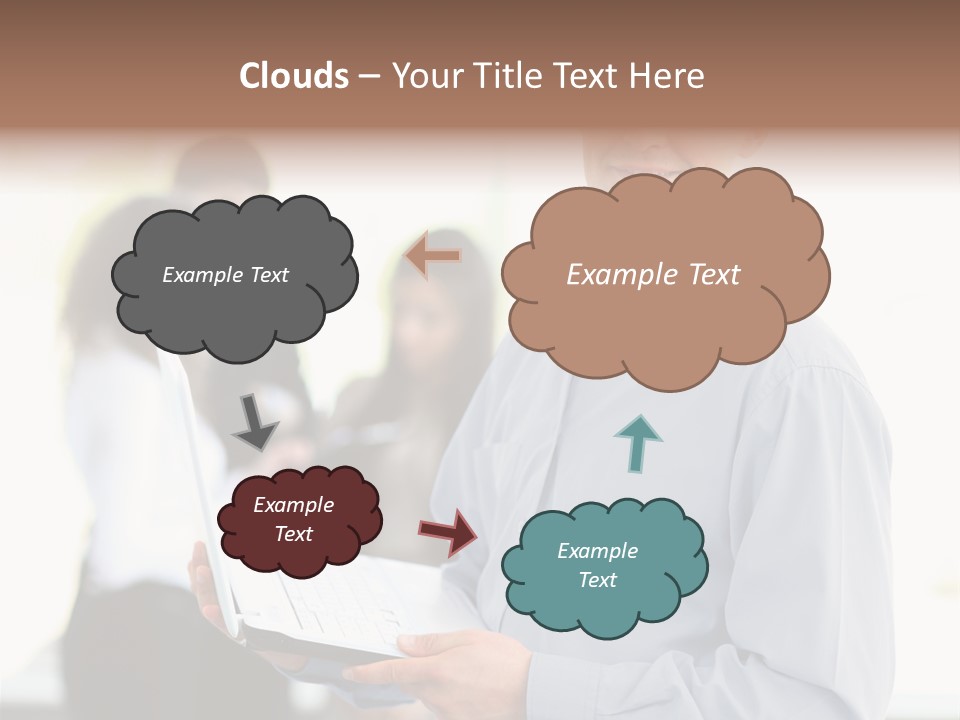 Browsing Background Formal PowerPoint Template