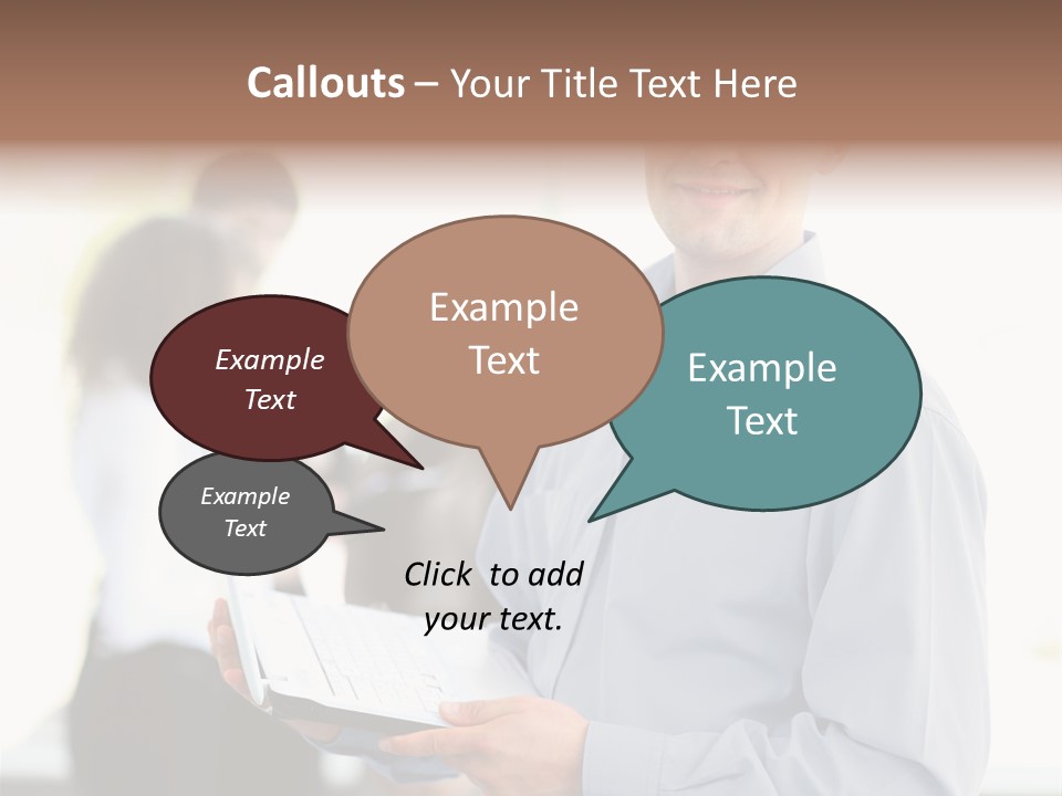 Browsing Background Formal PowerPoint Template