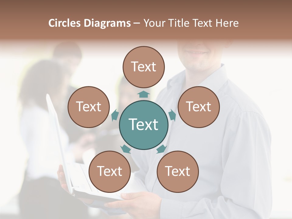 Browsing Background Formal PowerPoint Template