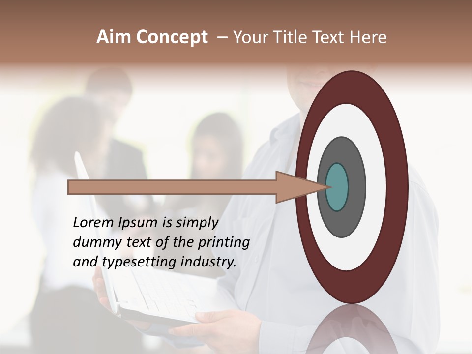 Browsing Background Formal PowerPoint Template