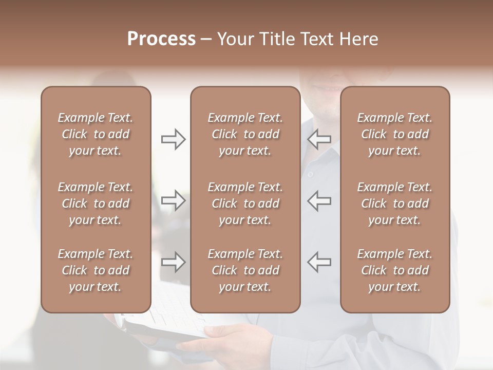 Browsing Background Formal PowerPoint Template
