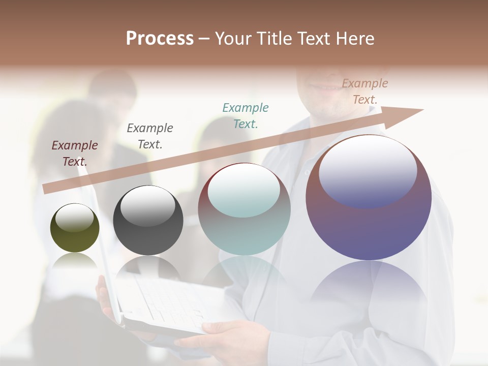 Browsing Background Formal PowerPoint Template