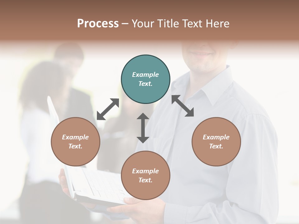 Browsing Background Formal PowerPoint Template
