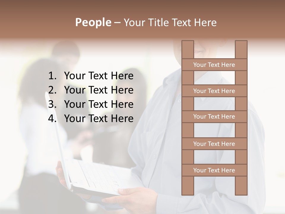 Browsing Background Formal PowerPoint Template