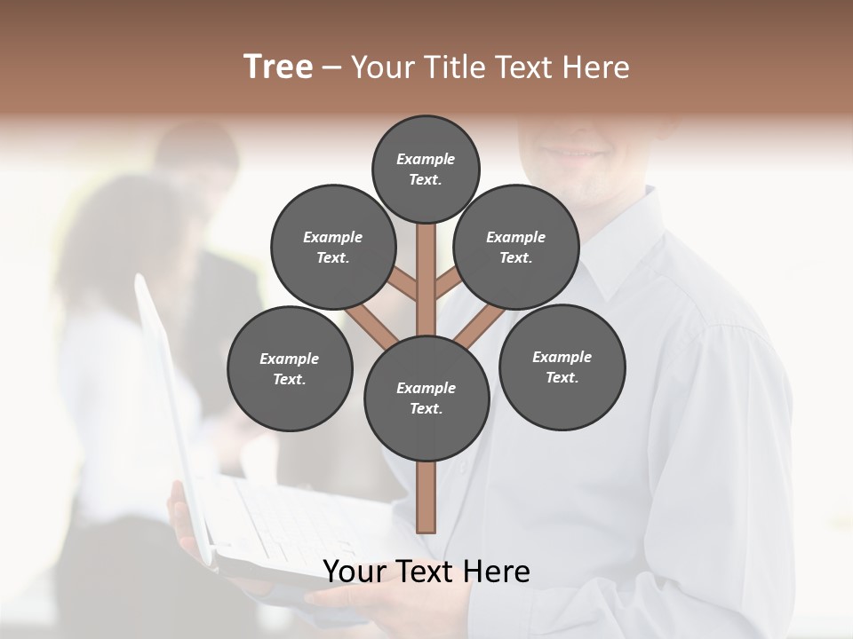 Browsing Background Formal PowerPoint Template