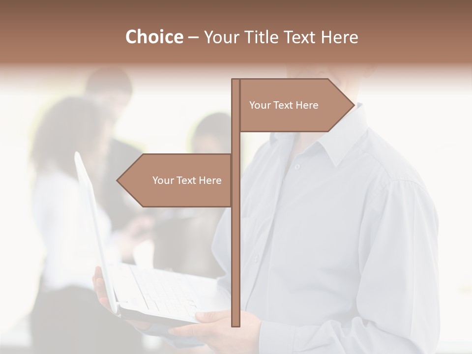 Browsing Background Formal PowerPoint Template