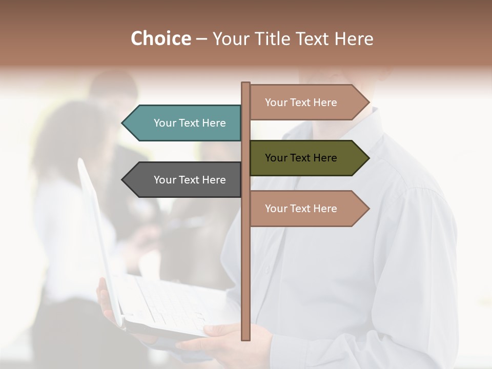 Browsing Background Formal PowerPoint Template