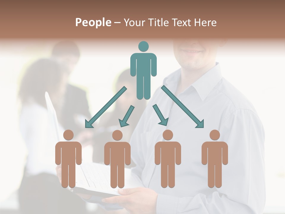 Browsing Background Formal PowerPoint Template