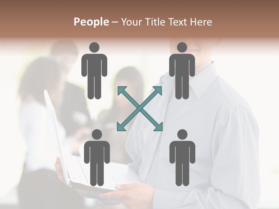 Browsing Background Formal PowerPoint Template