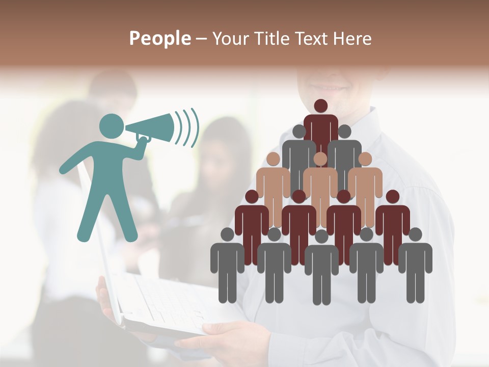 Browsing Background Formal PowerPoint Template