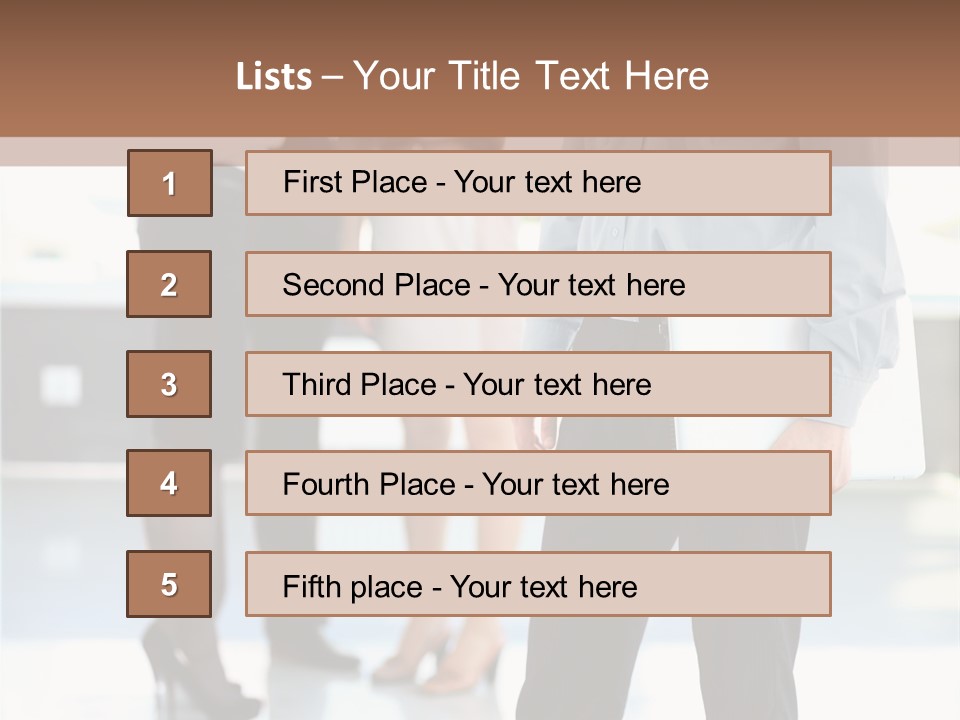 Bu Ine People Executive Portrait PowerPoint Template