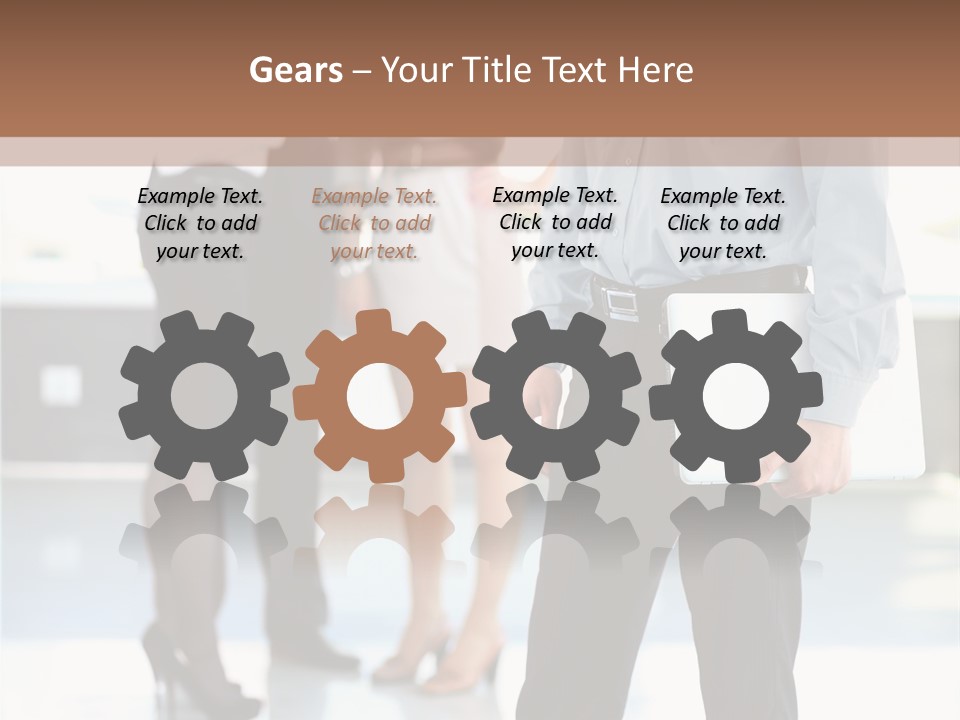 Bu Ine People Executive Portrait PowerPoint Template