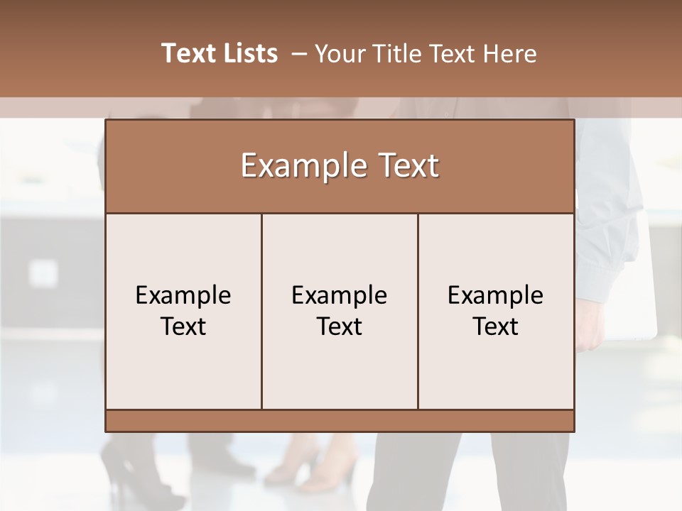 Bu Ine People Executive Portrait PowerPoint Template