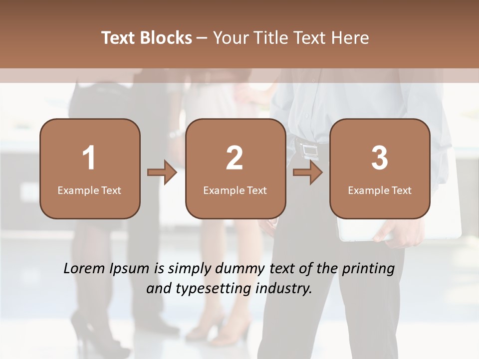 Bu Ine People Executive Portrait PowerPoint Template