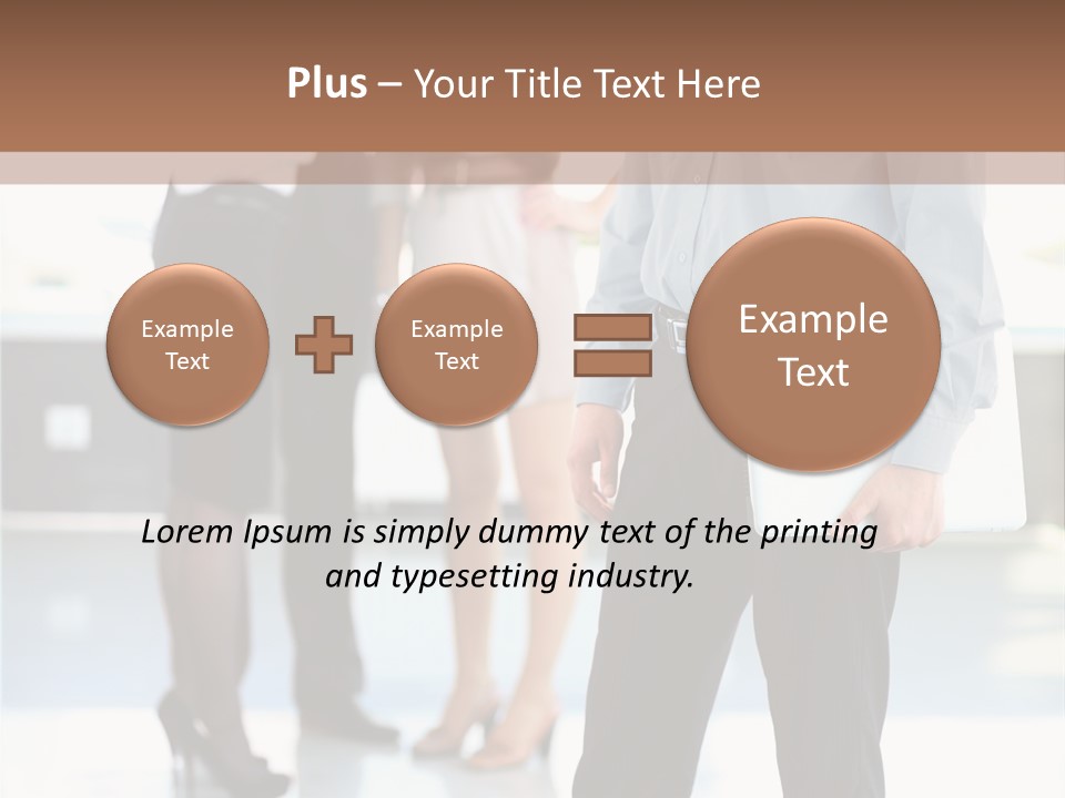 Bu Ine People Executive Portrait PowerPoint Template