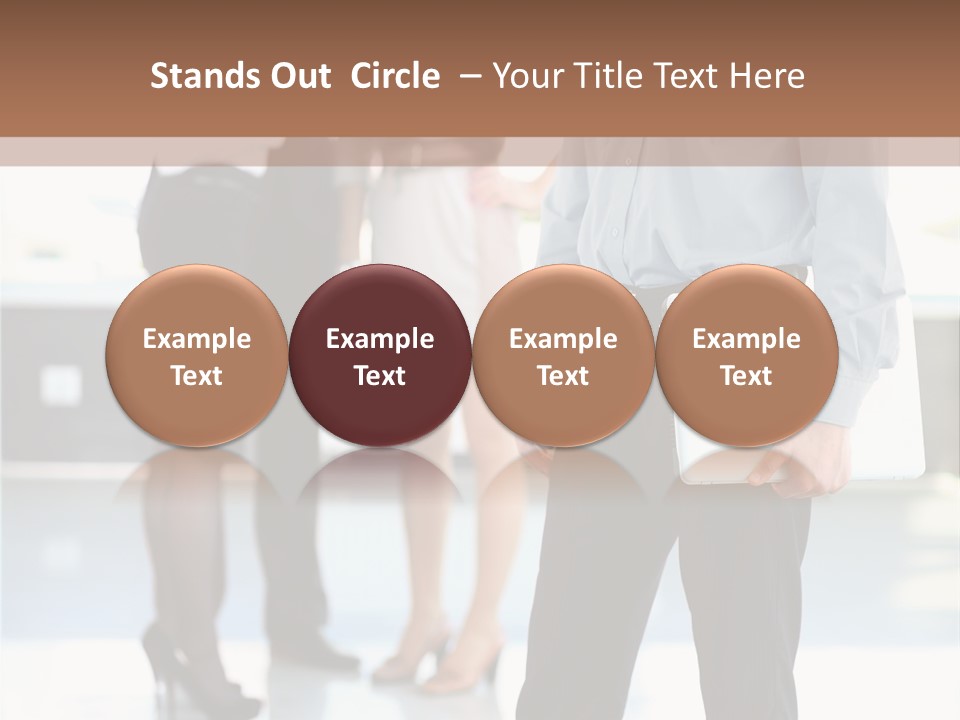 Bu Ine People Executive Portrait PowerPoint Template