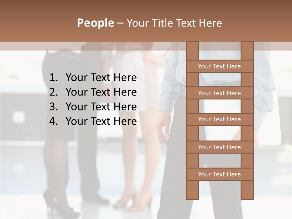 Bu Ine People Executive Portrait PowerPoint Template