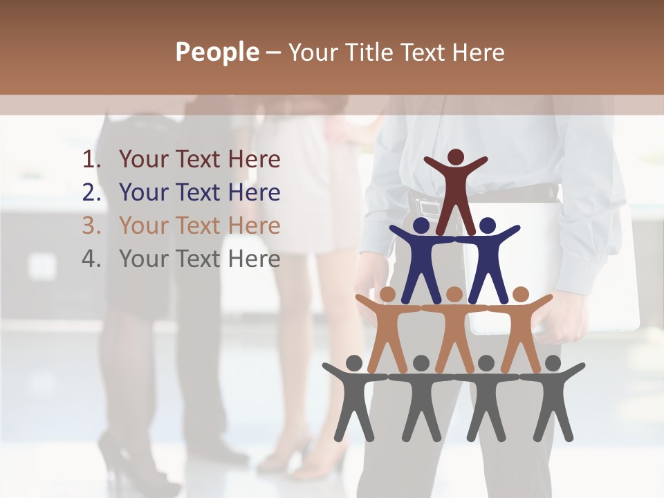 Bu Ine People Executive Portrait PowerPoint Template