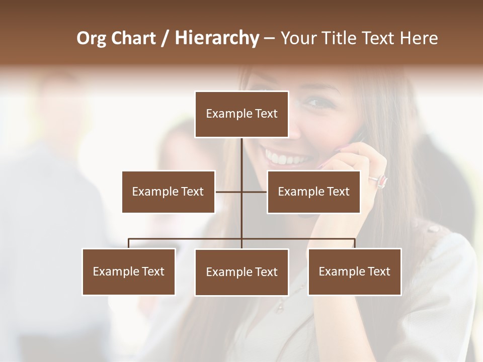 Financial Girl Consultant PowerPoint Template