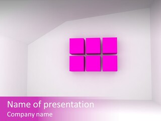 Ceiling Background Unit PowerPoint Template