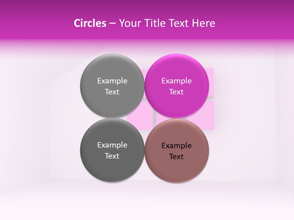 Ceiling Background Unit PowerPoint Template