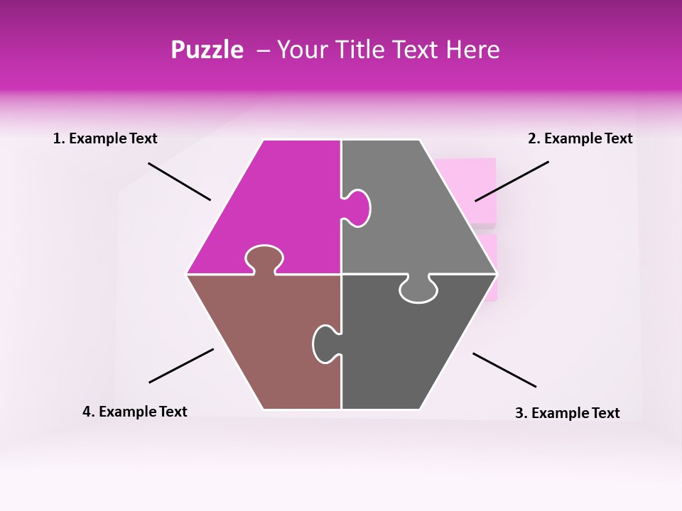 Ceiling Background Unit PowerPoint Template