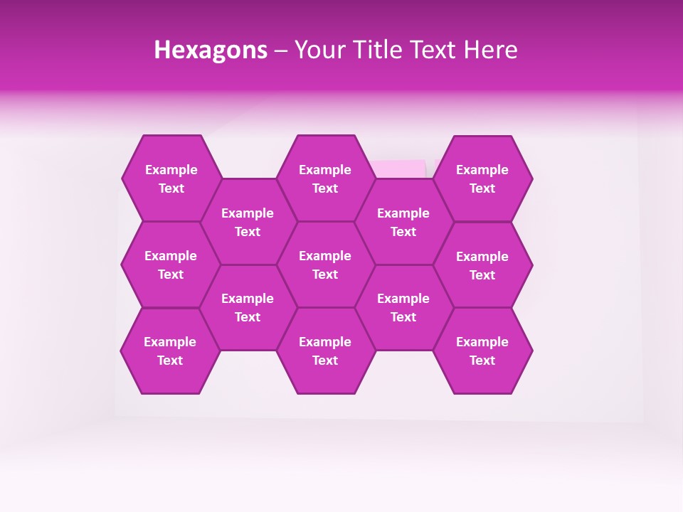 Ceiling Background Unit PowerPoint Template