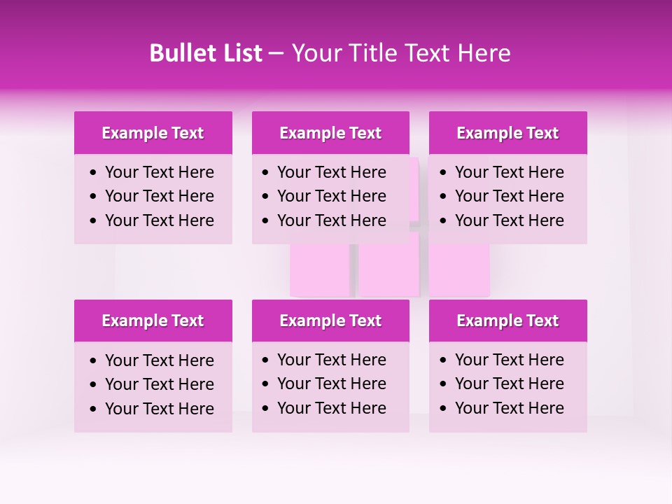 Ceiling Background Unit PowerPoint Template