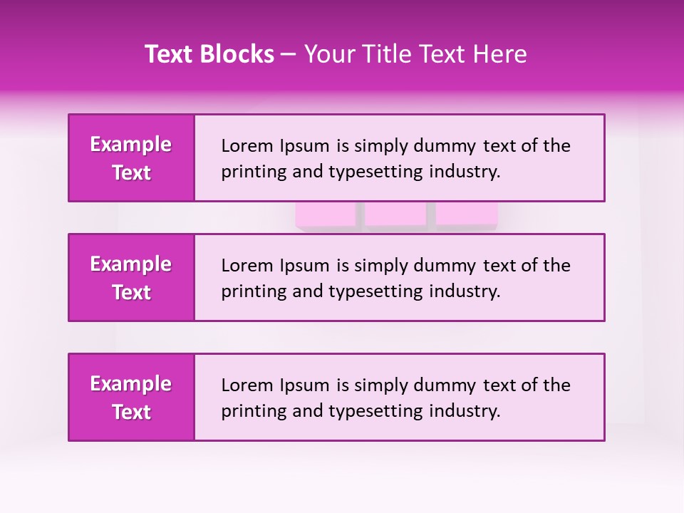 Ceiling Background Unit PowerPoint Template