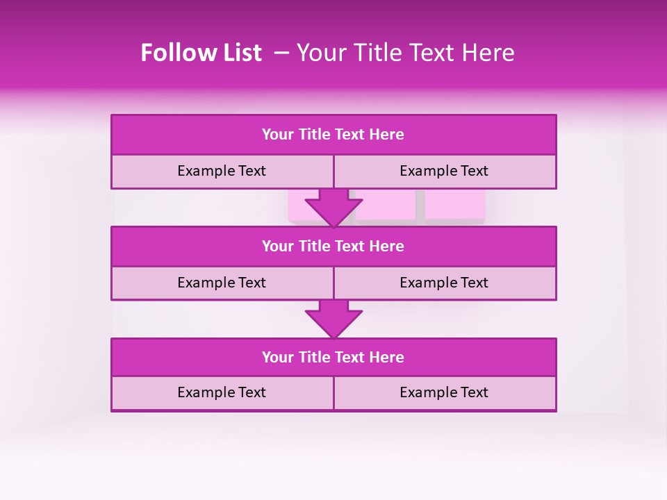 Ceiling Background Unit PowerPoint Template