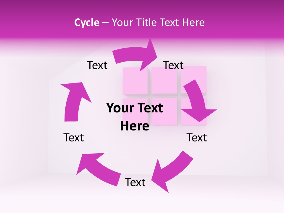 Ceiling Background Unit PowerPoint Template