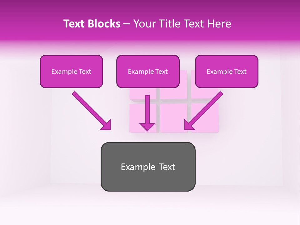 Ceiling Background Unit PowerPoint Template