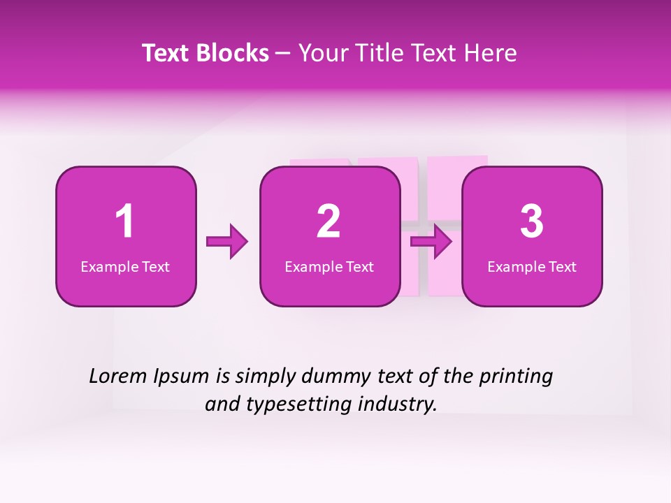 Ceiling Background Unit PowerPoint Template