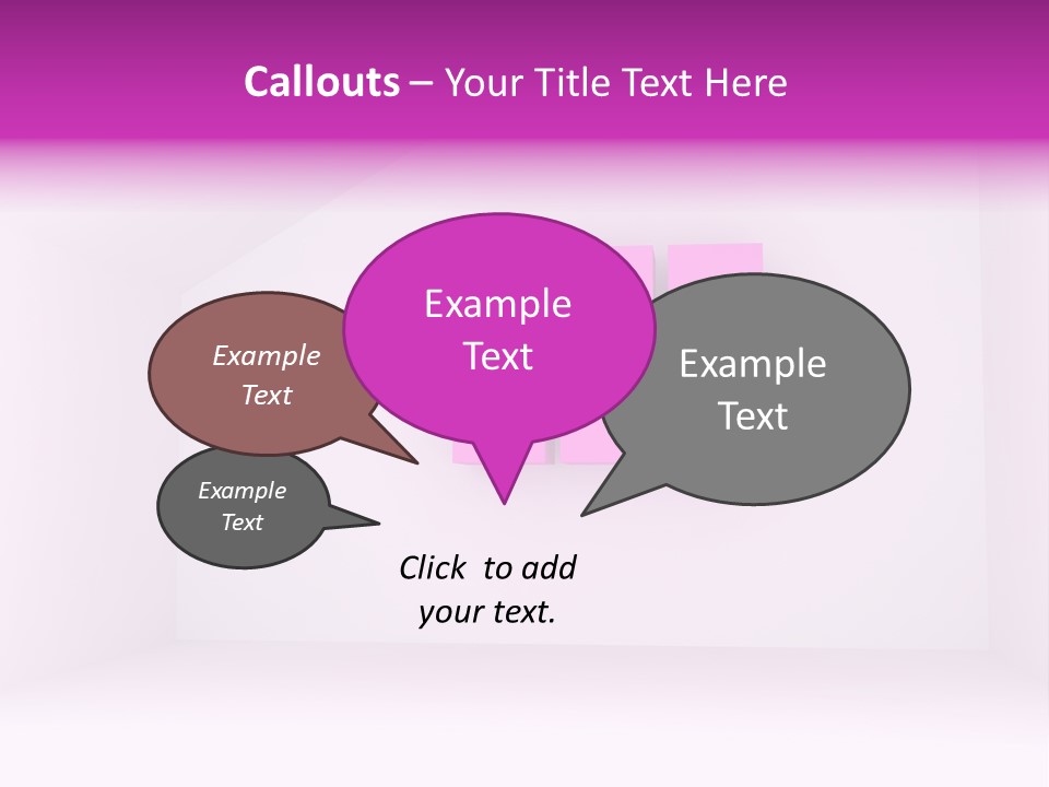 Ceiling Background Unit PowerPoint Template