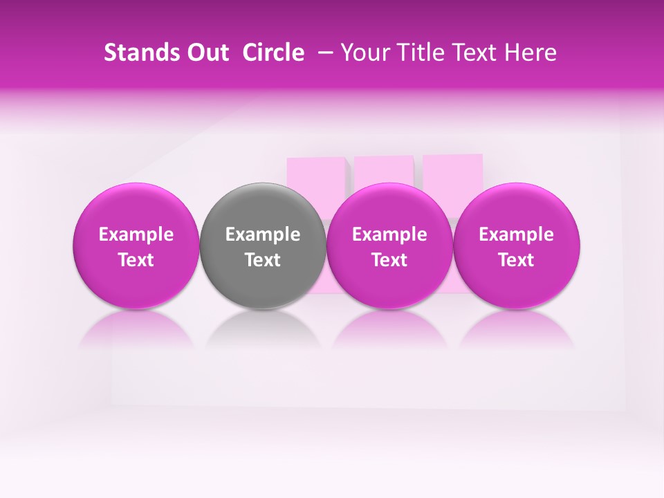 Ceiling Background Unit PowerPoint Template