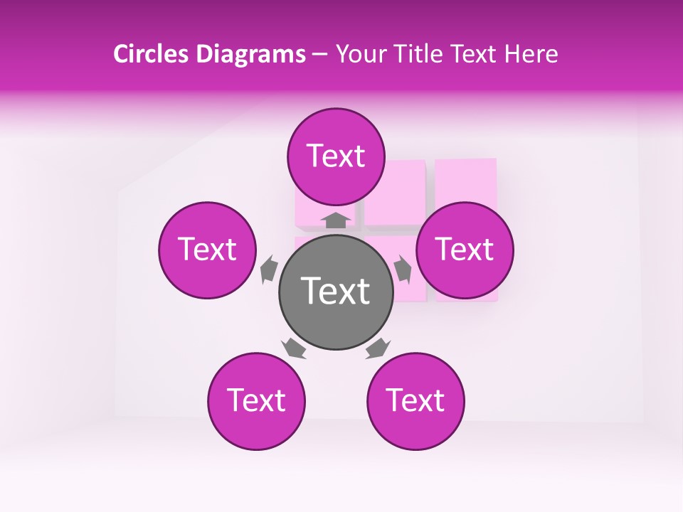 Ceiling Background Unit PowerPoint Template
