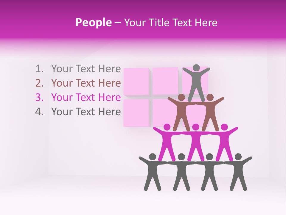 Ceiling Background Unit PowerPoint Template