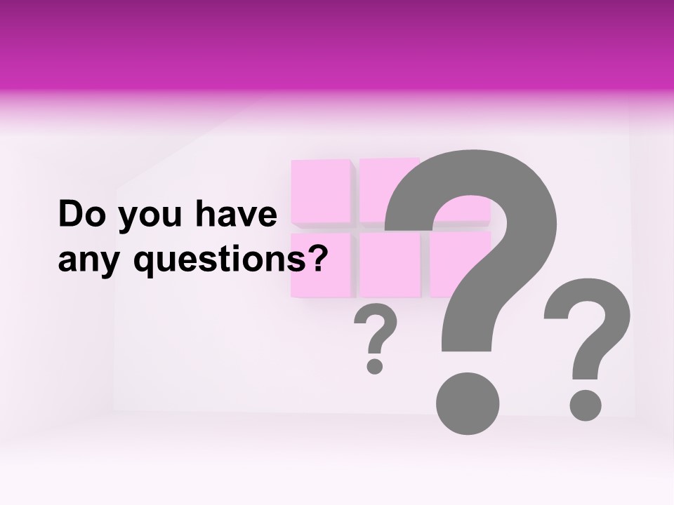 Ceiling Background Unit PowerPoint Template