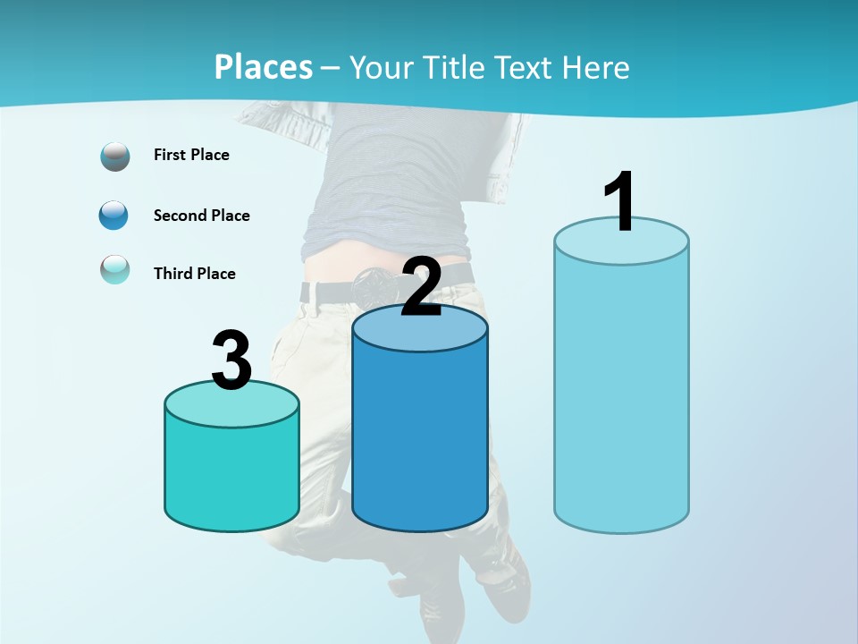 Man Expression Move PowerPoint Template