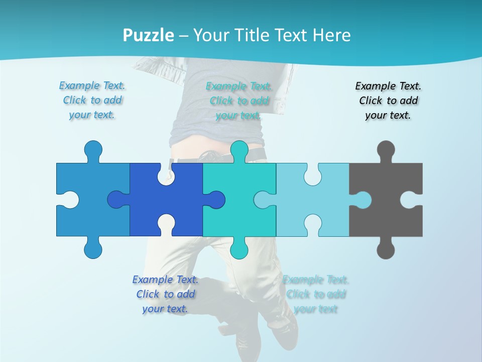 Man Expression Move PowerPoint Template